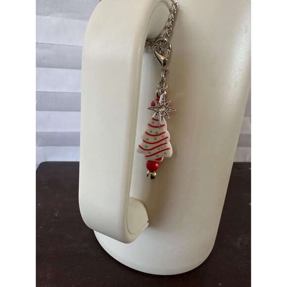 Handmade Coffee Travel Mug Charms Drink Cup Accessories Gift Christmas Tree - Picture 2 of 2